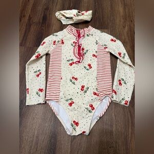 Jessica Simpson 4T Cherry Swimsuit.